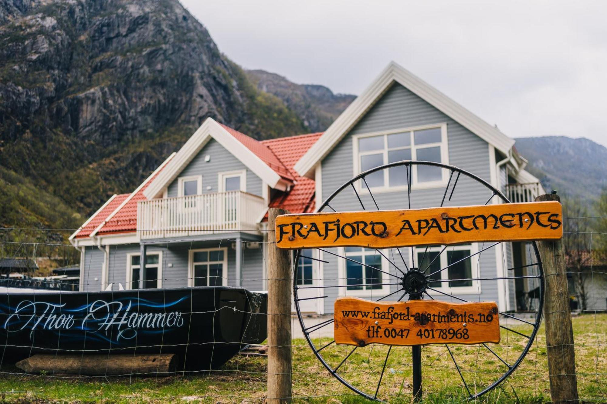 Frafjord Apartments Thor Dirdal ภายนอก รูปภาพ